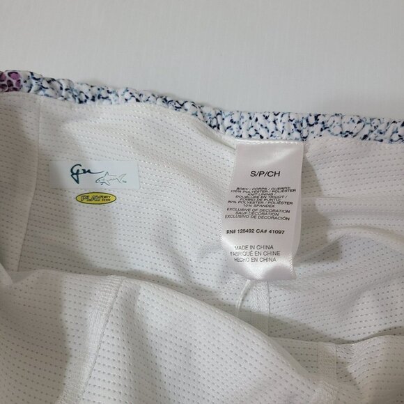 Greg Norman Golf Tennis Women Skort Skirt Short size S Blue White Pink - Picture 6 of 7